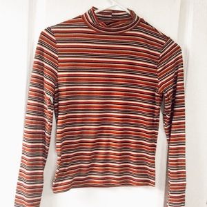 Colorful striped Forever 21 shirt